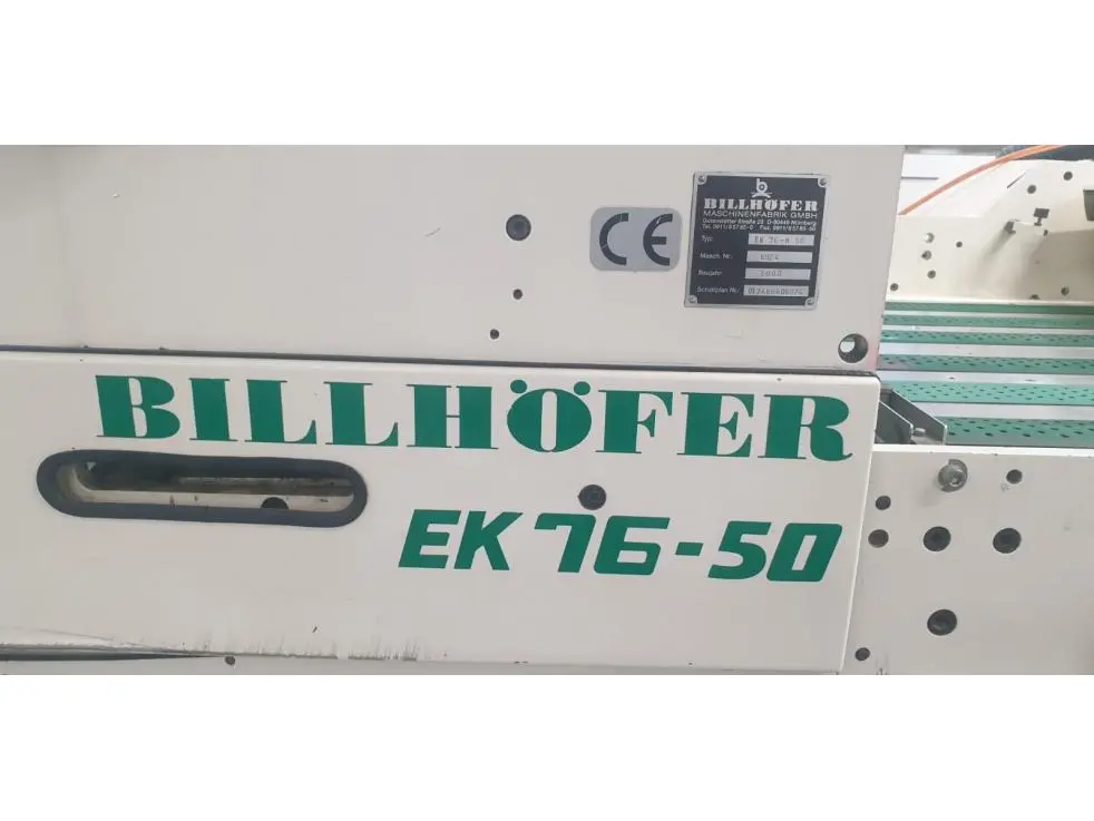 2000 - Billhöfer EK 76-M50 AUTOMATIC HOT LAMINATING MACHINE