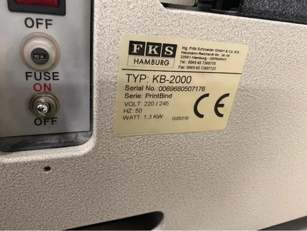 FKS PrintBind KB 2000