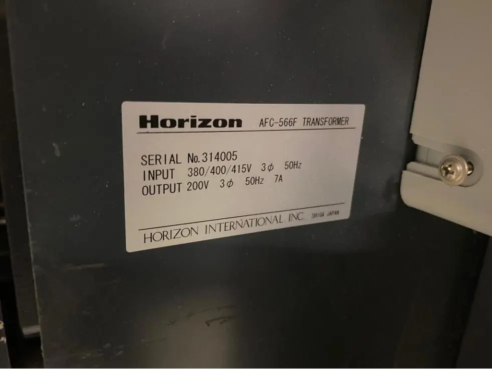 HORIZON FOLDING MACHINE AFC 566F